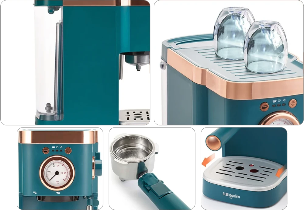 espresso machine with steam wand