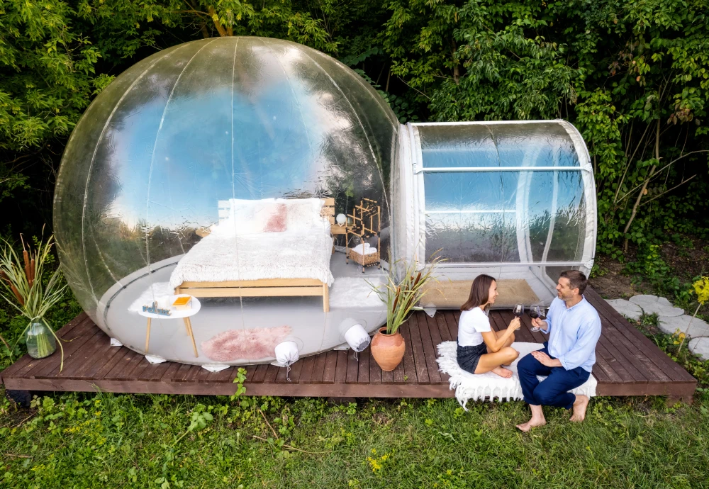 bubble tent dome outdoor